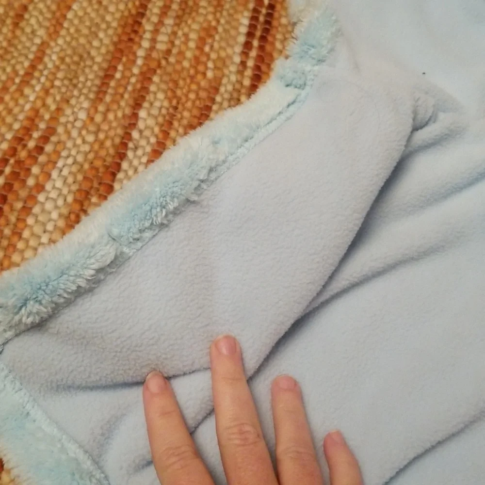 Size 6 9 month soft fuzzy fleece jacket coat baby‎